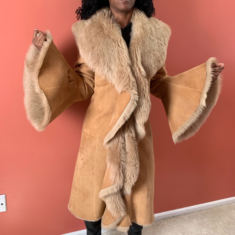 Suede Coat - Picture 3 of 6